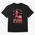 All I Want for CR7istmas is SIUUU - Cristiano Ronaldo Manchester United MUFC Christmas Jumper Oversized T-Shirt Remember Global Football Passion for FIFA World Cup 2026 USA Canada Mexico, Driven by Mbappe and Neymar, Spain, Vintage Soccer Flavor,