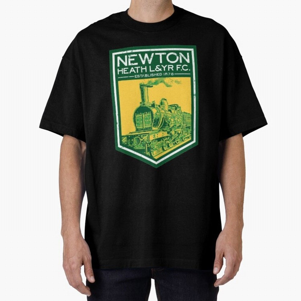 Manchester United Newton Heath 1878 Oversized T-Shirt Back Your Heroes with FIFA World Cup 2026 Group Stage for Fans of Mbappe and England, France and Netherlands, Bringing Football Passion, Legendary Performances, Festival Vibes and Supporter