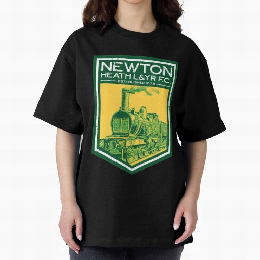 Manchester United Newton Heath 1878 Oversized T-Shirt Back Your Heroes with FIFA World Cup 2026 Group Stage for Fans of Mbappe and England, France and Netherlands, Bringing Football Passion, Legendary Performances, Festival Vibes and Supporter