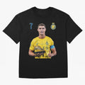 Cr7 cristiano ronaldo red black yellow blue milano real madid ronaldo cr ronaldo cristiano Portugal 7 9 united alnassr al nassr nassr al nassar hilal Oversized T-Shirt Build Global Football Passion for FIFA World Cup 2026 USA Canada Mexico,