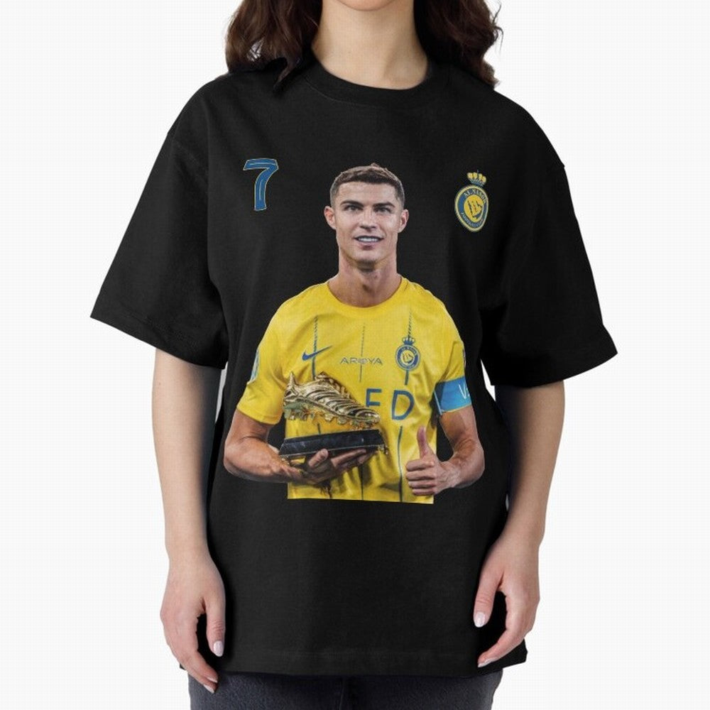 Cr7 cristiano ronaldo red black yellow blue milano real madid ronaldo cr ronaldo cristiano Portugal 7 9 united alnassr al nassr nassr al nassar hilal Oversized T-Shirt Build Global Football Passion for FIFA World Cup 2026 USA Canada Mexico,