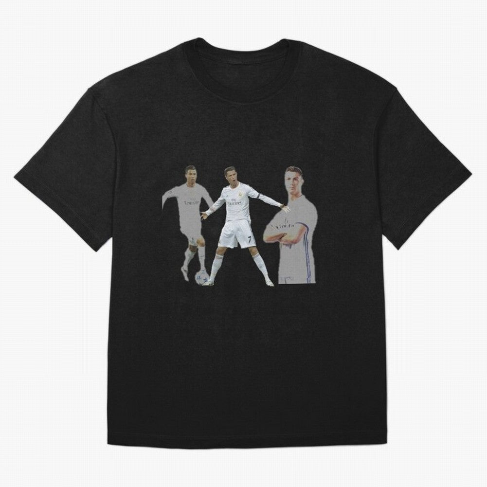 RONALDO Oversized T-Shirt Celebrate Supporters United by Match Day Hype around FIFA World Cup 2026, Messi, Neymar and Mbappe, Spain and Netherlands, Retro Football Energy, Iconic Rivalries, Trophy Chase Drama and Stadium Atmosphere; Ideal for Fans