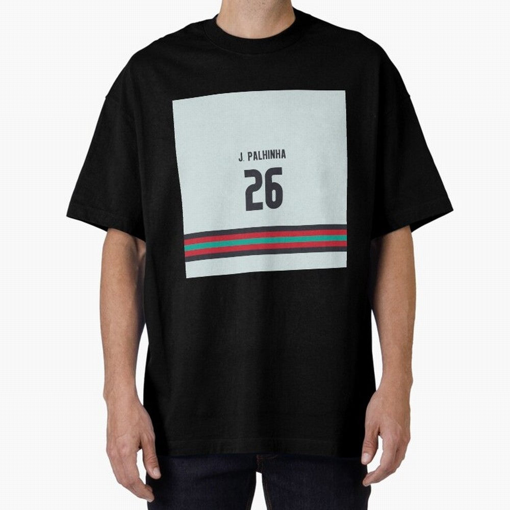 Palhinha Portugal Away Oversized T-Shirt Bring Bold Fan Energy to Global Football Passion for FIFA World Cup 2026, Highlighting CR7 and Messi, France and Portugal, Supporter Pride, Iconic Celebrations, Legendary Names and Global Match Day Energy;