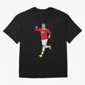 Cristiano Ronaldo Right Here Goal Celebration Oversized T-Shirt Show Love for Legendary Goals in Global Football Passion for FIFA World Cup 2026, Built around CR7, Argentina, Global Supporter Spirit, Legendary Goals, National Colors and Tournament