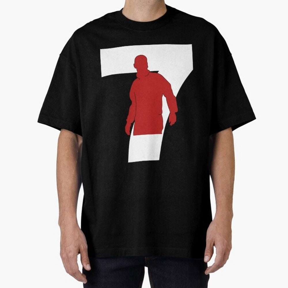 Eric Cantona Manchester United 7 Oversized T-Shirt Celebrate the Next Chapter of the FIFA World Cup 2026 Group Stage Journey through Mbappe and Neymar Highlights, Spain and Netherlands Pride, Retro Football Energy, Iconic Rivalries, Trophy Chase