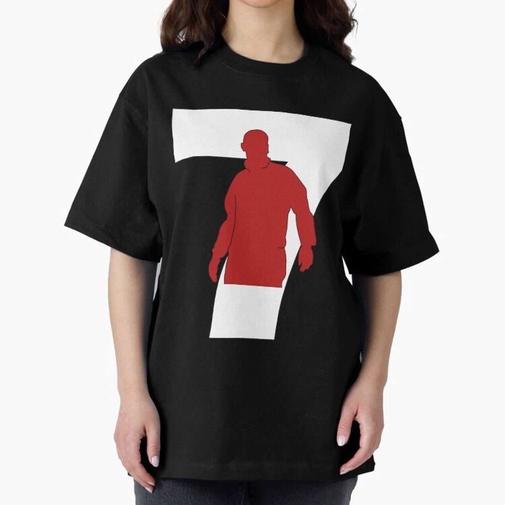 Eric Cantona Manchester United 7 Oversized T-Shirt Celebrate the Next Chapter of the FIFA World Cup 2026 Group Stage Journey through Mbappe and Neymar Highlights, Spain and Netherlands Pride, Retro Football Energy, Iconic Rivalries, Trophy Chase