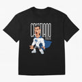 Commic Caricature of Cristiano Ronaldino 'CR7' Oversized T-Shirt Capture Stadium Memories from Match Day Hype around FIFA World Cup 2026, Neymar, Haaland and Cristiano Ronaldo, Netherlands, Global Supporter Spirit, Legendary Goals, National Colors