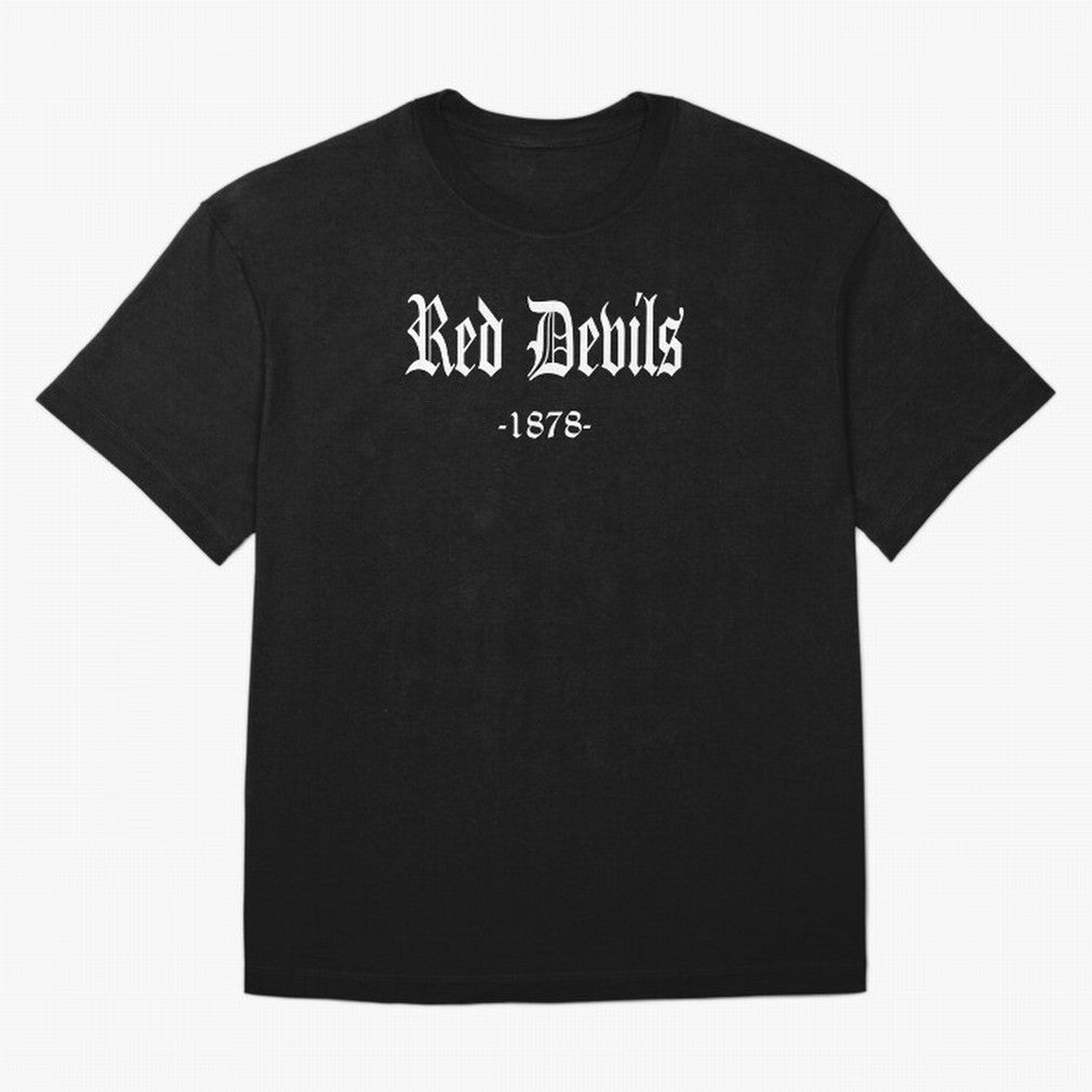 Red Devils Oversized T-Shirt Follow Global Football Passion for FIFA World Cup 2026 USA Canada Mexico, with Cristiano Ronaldo, Argentina, France and Brazil, Supporter Pride, Iconic Celebrations, Legendary Names and Global Match Day Energy; Ideal