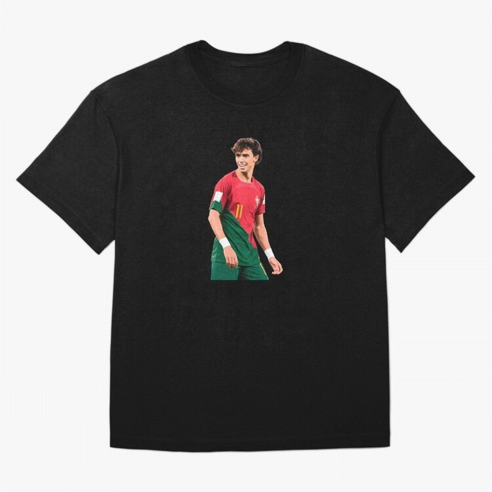 Joao Felix Oversized T-Shirt Carry the Colors and Pride of FIFA World Cup 2026 USA Canada Mexico Inspired by Messi and Cristiano Ronaldo, Portugal Energy, Vintage Soccer Flavor, Modern Football Stars, National Flags and Final Night Emotion; Perfect
