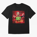 CR7 Oversized T-Shirt Celebrate Supporters United by FIFA World Cup 2026 USA Canada Mexico for Fans of CR7 and England, France and Netherlands, Bringing Soccer Culture, Superstar Moments, National Team Dreams and Competitive Fire; Made for Die Hard