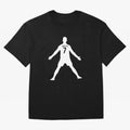 Cristiano Ronaldo Celebration in White Oversized T-Shirt Share the Excitement of Match Day Hype around FIFA World Cup 2026 Group Stage, Haaland and Mbappe, Germany, Championship Spirit, Famous Goals, Roaring Crowds and International Football Unity;
