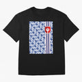Manchester United 94 Away Jersey Pattern Oversized T-Shirt Represent FIFA World Cup 2026 Group Stage Spirit, Centered on France and Portugal, Haaland, Football History, Final Match Energy, Crowd Noise and Once in a Lifetime Moments; Created for