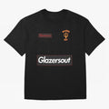 GlazersOut Red Manchester Kit V-Neck Oversized T-Shirt Show Your Tournament Heart for FIFA World Cup 2026 Centered on Cristiano Ronaldo, Haaland and CR7, England Energy, Supporter Pride, Iconic Celebrations, Legendary Names and Global Match Day