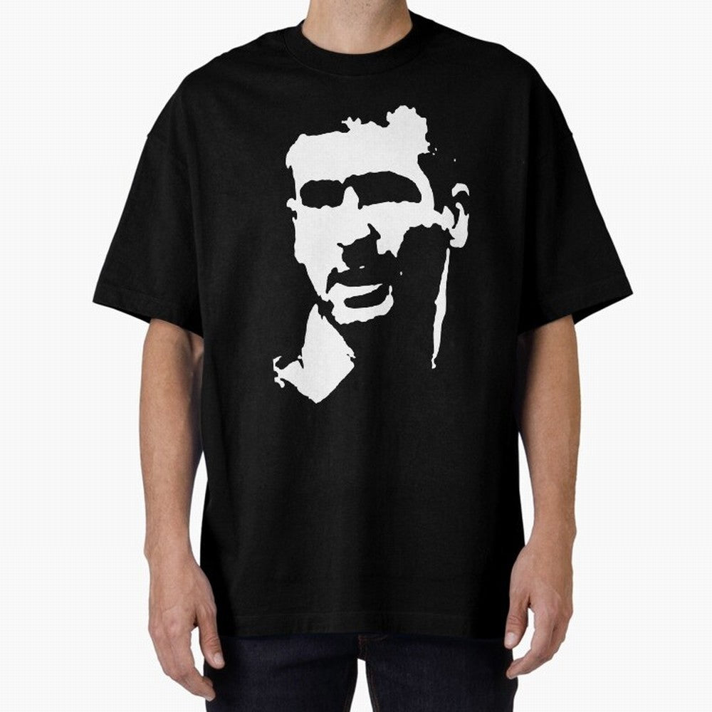 Eric Cantona Manchester Football Legend Oversized T-Shirt Celebrate Golden Goal Energy in the FIFA World Cup 2026 USA Canada Mexico Journey through Mbappe and Neymar Highlights, England and Germany Pride, Supporter Pride, Iconic Celebrations,