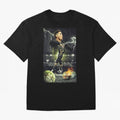 Ronaldo Illustration Oversized T-Shirt Celebrate Unforgettable Nights in Match Day Hype around FIFA World Cup 2026 USA Canada Mexico, Mbappe, Spain, Match Day Excitement, Supporter Culture, Golden Goals and Global Football Passion; Ideal for