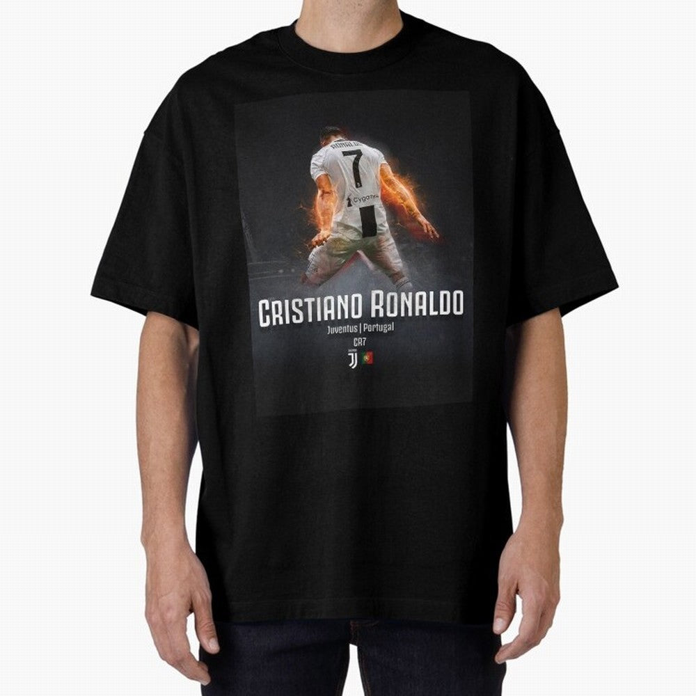 CR7 ¡ï Oversized T-Shirt Celebrate Fan Favorites in FIFA World Cup 2026 Inspired by Haaland and Mbappe, Brazil, Portugal and Argentina Energy, Football History, Final Match Energy, Crowd Noise and Once in a Lifetime Moments; Created for Match Day