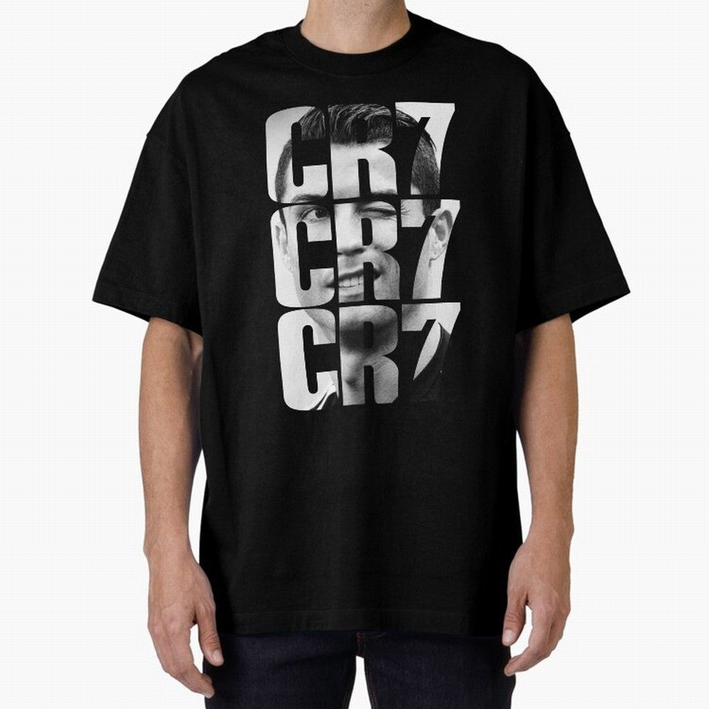 CR7 smile Oversized T-Shirt Bring World Football Passion into FIFA World Cup 2026 Group Stage Spirit, Capturing England, France and Netherlands, Neymar, Haaland and Cristiano Ronaldo, Soccer Culture, Superstar Moments, National Team Dreams and