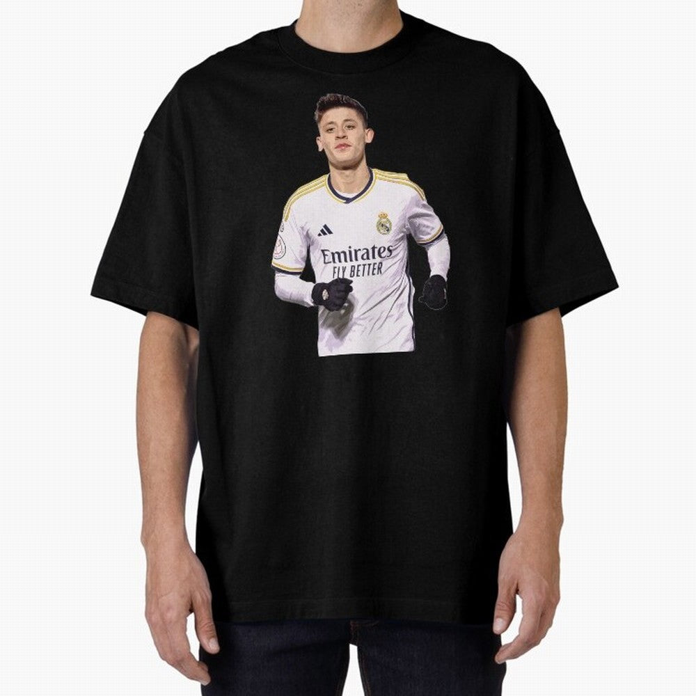 arda guler real madrid Oversized T-Shirt Live for the Drama of Match Day Hype around FIFA World Cup 2026 Group Stage, Mbappe, England, France and Netherlands, Classic Soccer Heritage, Championship Pressure, Fan Loyalty and International Pride;