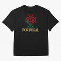Portugal Tuga D Gold Oversized T-Shirt Represent Football Lovers during Match Day Hype around FIFA World Cup 2026 Group Stage, Haaland, Brazil, Portugal and Argentina, Game Day Rituals, Football Legends, Country Pride and the Road to the Final;