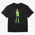 Alejandro Garnacho Ronaldo Peace Goal Celebration Oversized T-Shirt Show Support during FIFA World Cup 2026 USA Canada Mexico Spirit, Filled with Argentina, France and Brazil, CR7 and Messi, Soccer Culture, Superstar Moments, National Team Dreams