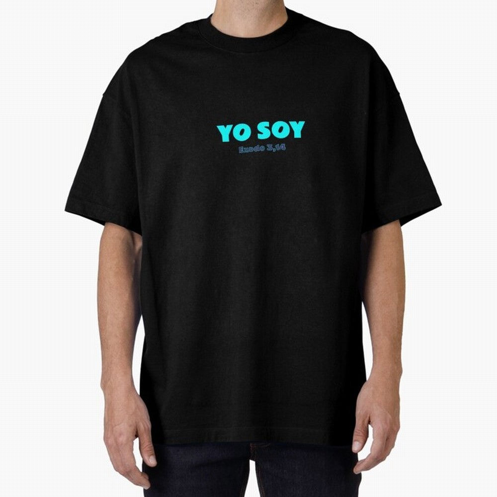 Yo soy ¨C Exodus 3,14 Oversized T-Shirt Experience the Global Stage of Global Football Passion for FIFA World Cup 2026, Highlighting Cristiano Ronaldo, Haaland and CR7, France, Fan Favorite Moments, National Team Passion, Big Match Drama and Soccer