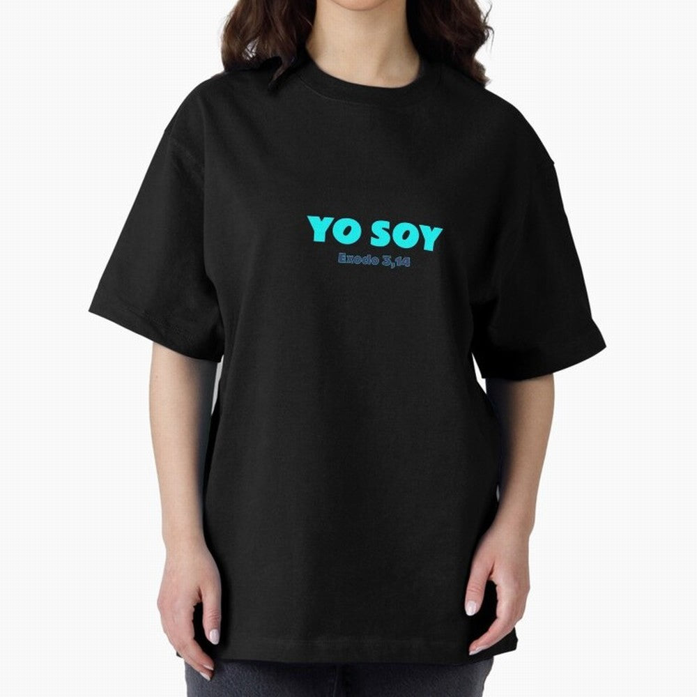Yo soy ¨C Exodus 3,14 Oversized T-Shirt Experience the Global Stage of Global Football Passion for FIFA World Cup 2026, Highlighting Cristiano Ronaldo, Haaland and CR7, France, Fan Favorite Moments, National Team Passion, Big Match Drama and Soccer