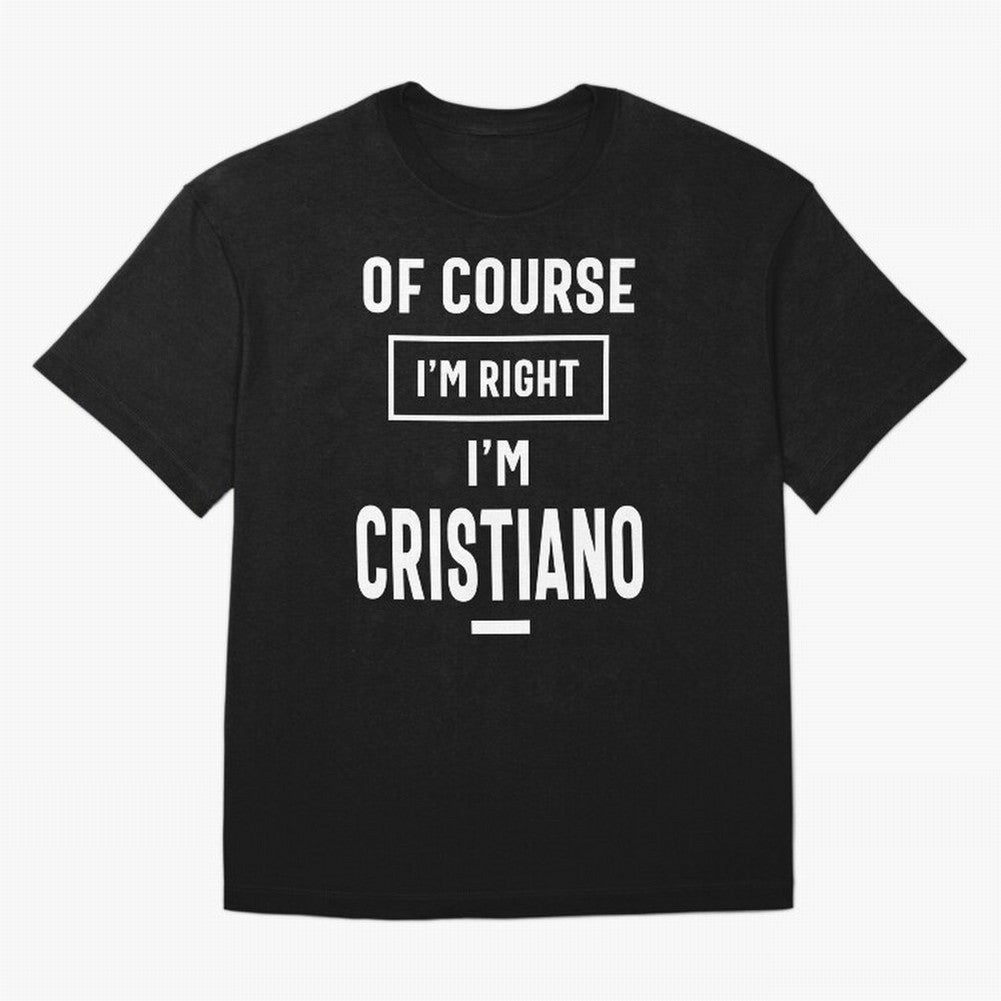 Cristiano Personalized Name Birthday Gift Oversized T-Shirt Carry the Colors and Pride of FIFA World Cup 2026 USA Canada Mexico for Fans of Neymar, Haaland and Cristiano Ronaldo and England, Bringing Goal Celebration Energy, Supporter Heritage,