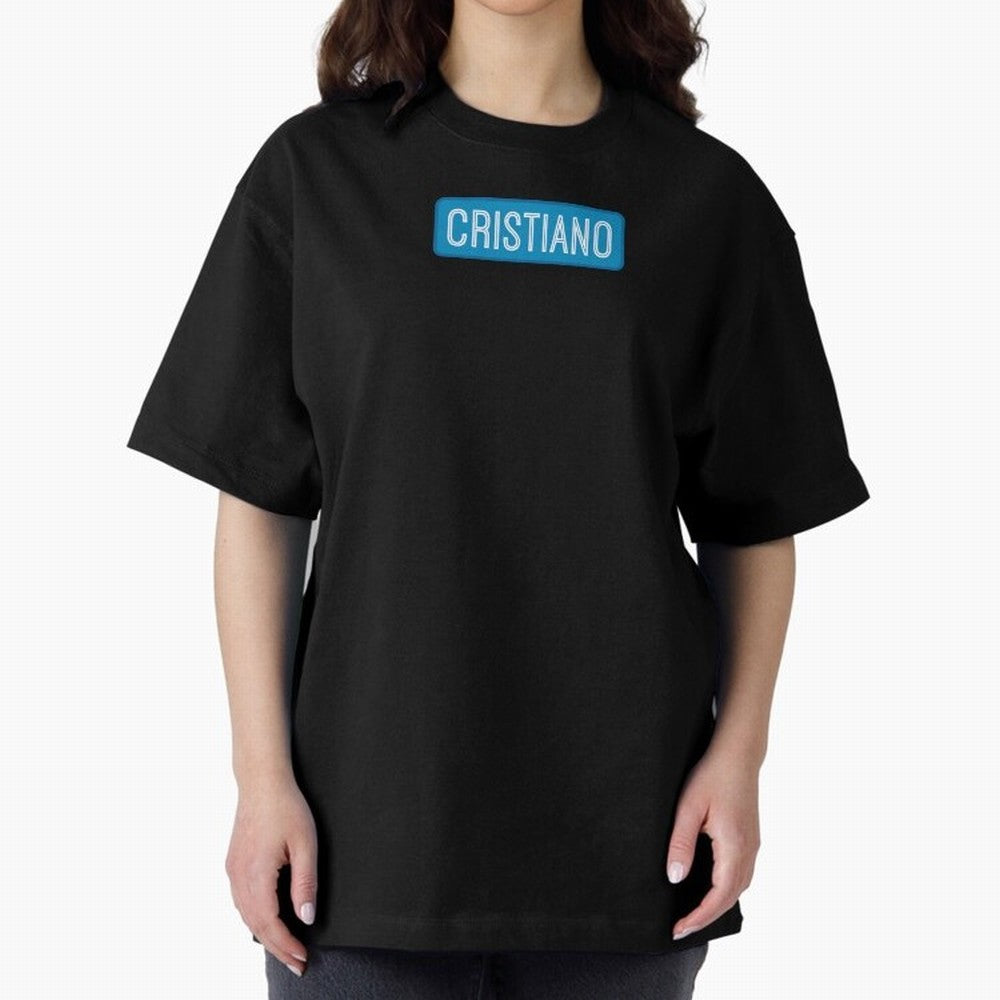 Cristiano Name Oversized T-Shirt Bring Retro Soccer Energy to FIFA World Cup 2026 USA Canada Mexico Centered on Haaland, Portugal, Spain and Germany Energy, Stadium Memories, Football Loyalty, International Chants and Championship Tradition; Great