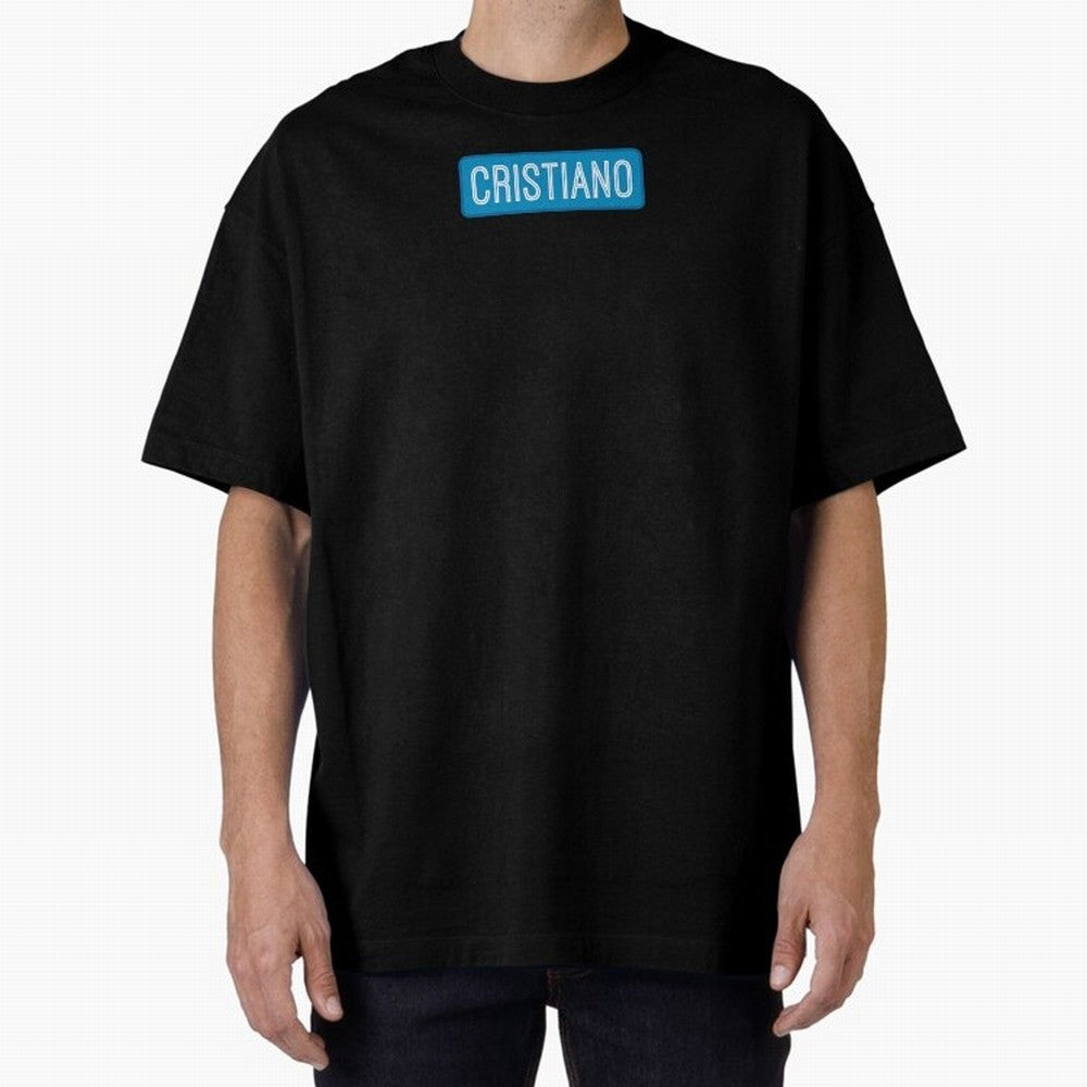 Cristiano Name Oversized T-Shirt Bring Retro Soccer Energy to FIFA World Cup 2026 USA Canada Mexico Centered on Haaland, Portugal, Spain and Germany Energy, Stadium Memories, Football Loyalty, International Chants and Championship Tradition; Great