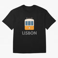 Lisboa Tram (Lisbon city, Portugal) Oversized T-Shirt Support Your Favorite Stars during FIFA World Cup 2026 USA Canada Mexico for Fans of Mbappe and England, Bringing Classic Soccer Heritage, Championship Pressure, Fan Loyalty and International