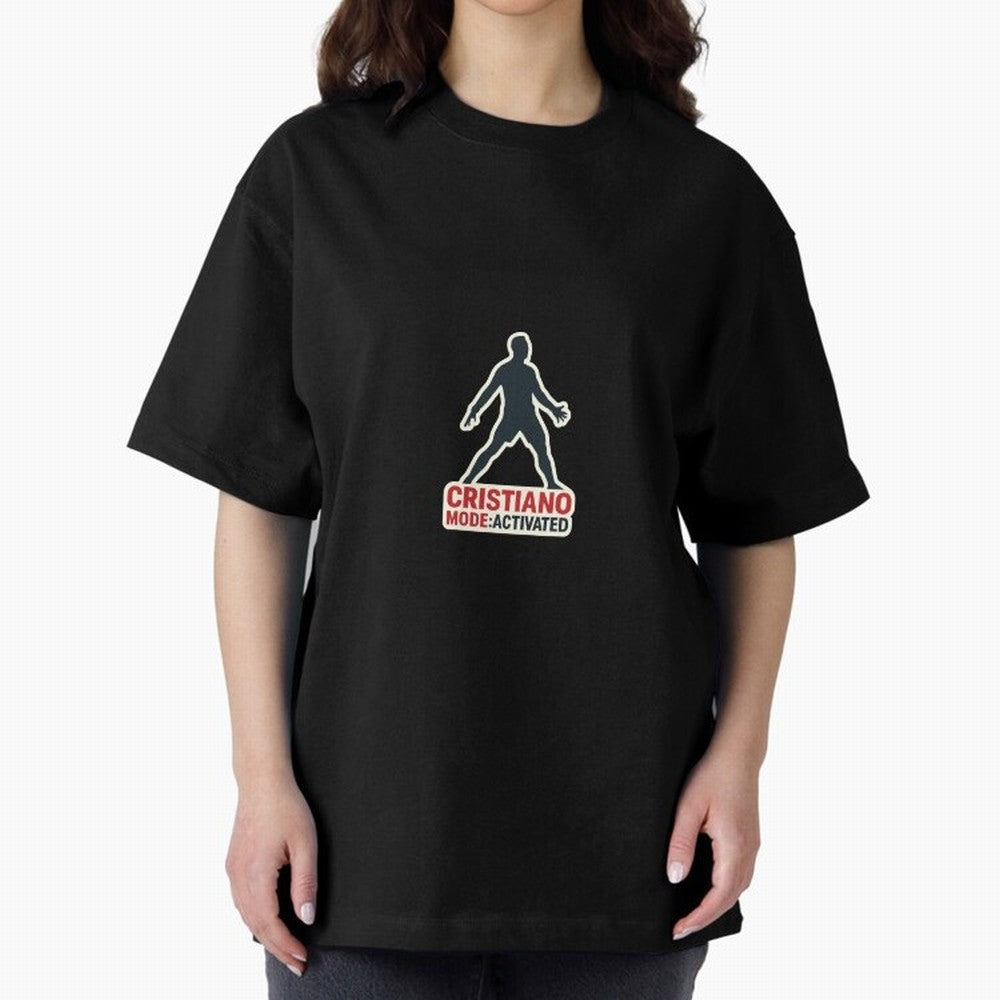 Cristiano Mode: Activated Oversized T-Shirt Cheer through Every Moment of FIFA World Cup 2026 USA Canada Mexico with Cristiano Ronaldo, England, France and Netherlands Energy, Stadium Chants, National Pride, Trophy Dreams and Unforgettable Football