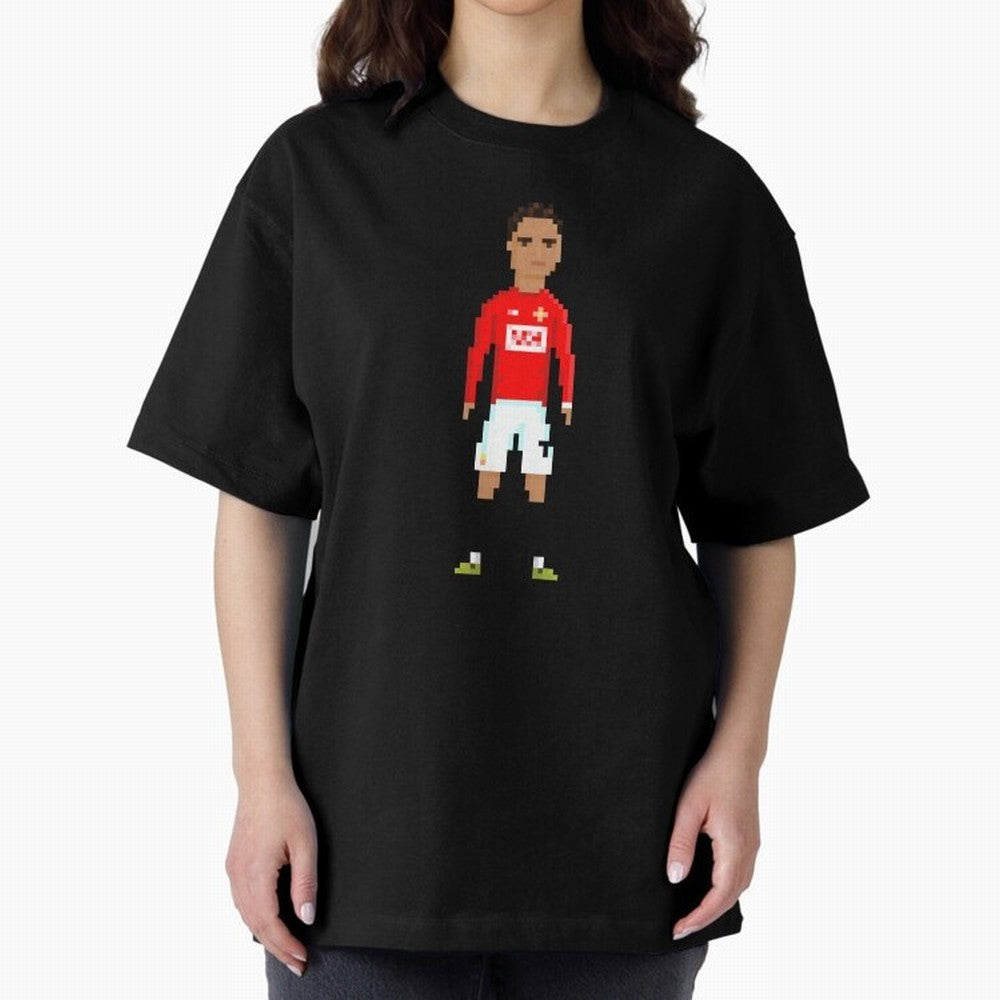 Cristiano Oversized T-Shirt Celebrate the Road through FIFA World Cup 2026 Group Stage Spirit, Connected to Argentina, France and Brazil, Cristiano Ronaldo, Haaland and CR7, Worldwide Fan Energy, Dramatic Goals, Stadium Lights and Championship
