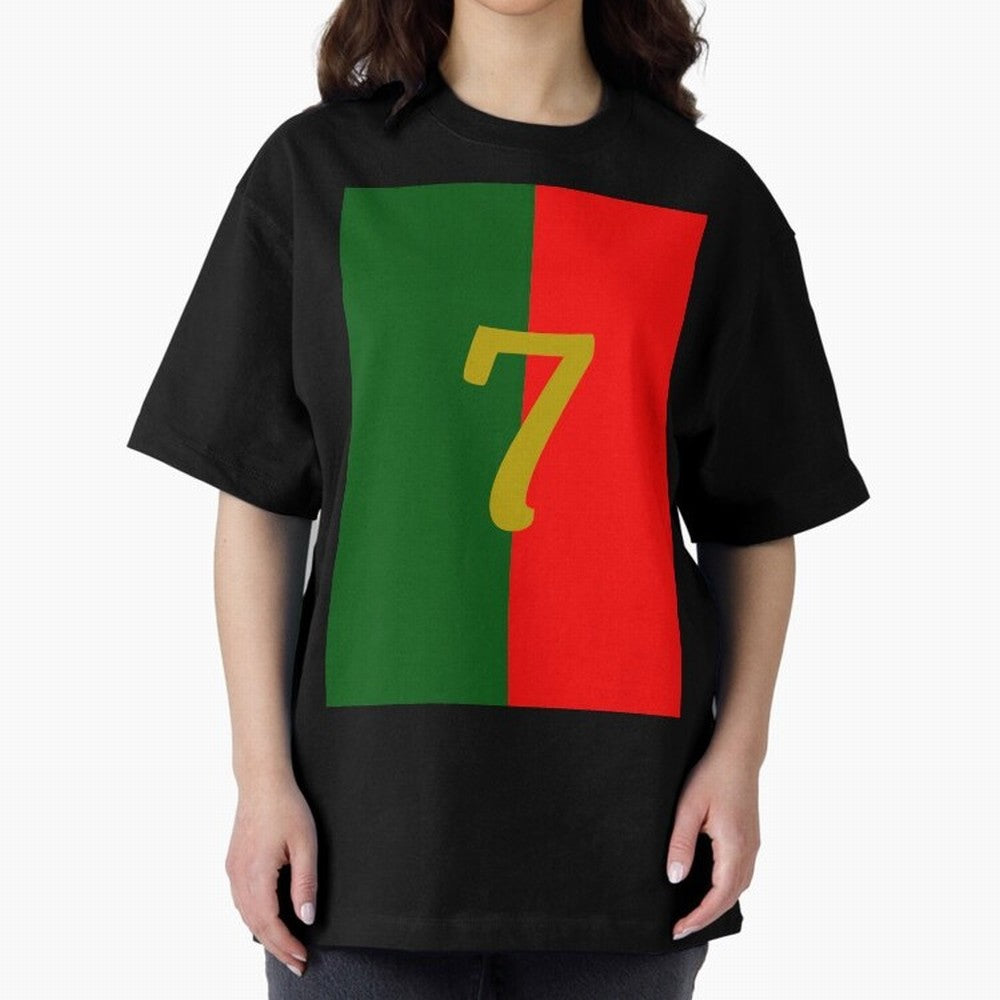 Cristiano Oversized T-Shirt Feel International Energy from Match Day Hype around FIFA World Cup 2026 Group Stage, Messi, Neymar and Mbappe, Argentina, France and Brazil, Football Passion, Legendary Performances, Festival Vibes and Supporter