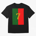 Cristiano Oversized T-Shirt Feel International Energy from Match Day Hype around FIFA World Cup 2026 Group Stage, Messi, Neymar and Mbappe, Argentina, France and Brazil, Football Passion, Legendary Performances, Festival Vibes and Supporter