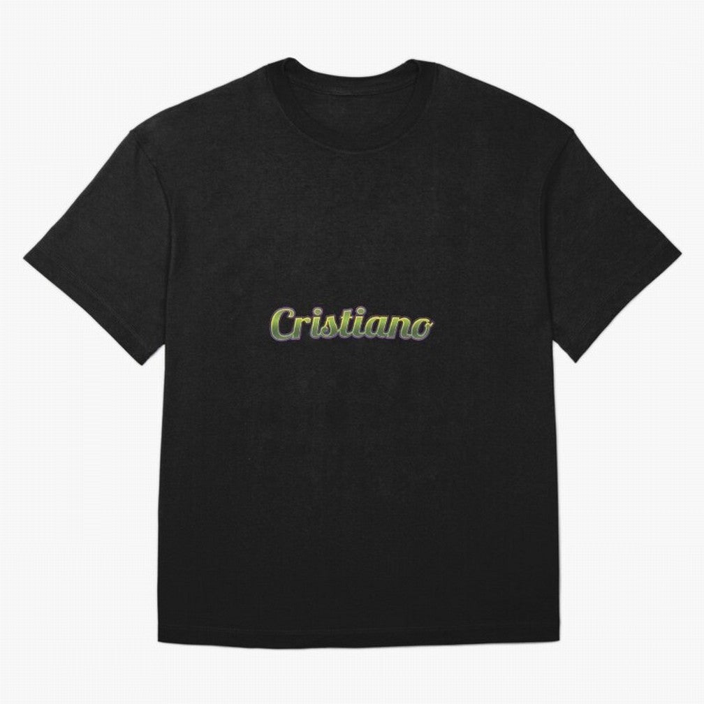 Cristiano Oversized T-Shirt Show Your Love for Global Football Passion for FIFA World Cup 2026 Group Stage, Made for Cristiano Ronaldo, France and Portugal, Soccer Culture, Superstar Moments, National Team Dreams and Competitive Fire; Perfect for