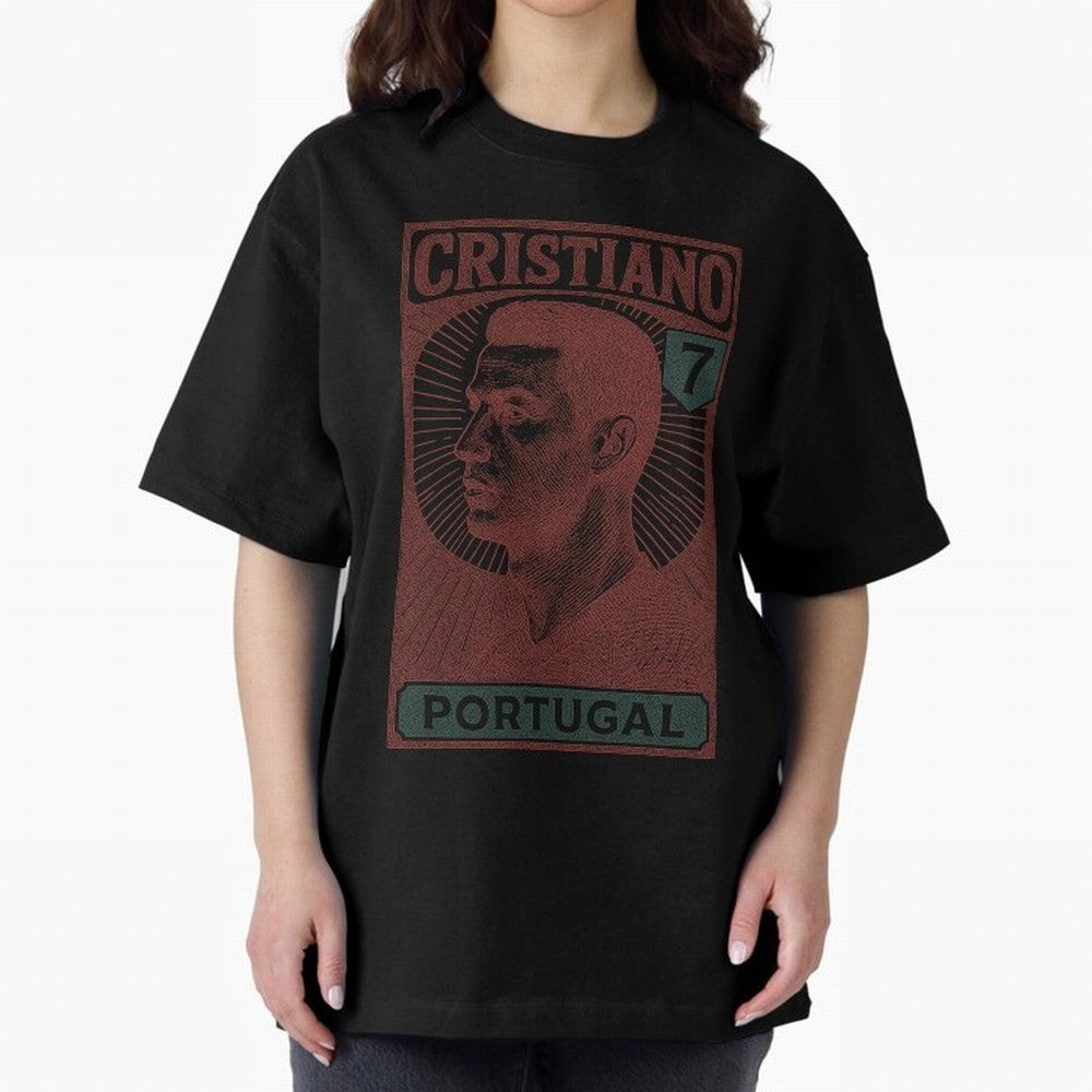 CRISTIANO Oversized T-Shirt Join Supporters Worldwide for FIFA World Cup 2026 Celebrating Messi, Netherlands Energy, Football History, Final Match Energy, Crowd Noise and Once in a Lifetime Moments; Perfect for Fans, Collectors, Family Gatherings,