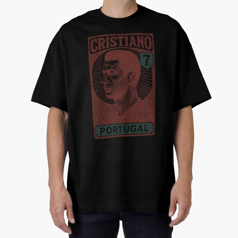CRISTIANO Oversized T-Shirt Join Supporters Worldwide for FIFA World Cup 2026 Celebrating Messi, Netherlands Energy, Football History, Final Match Energy, Crowd Noise and Once in a Lifetime Moments; Perfect for Fans, Collectors, Family Gatherings,