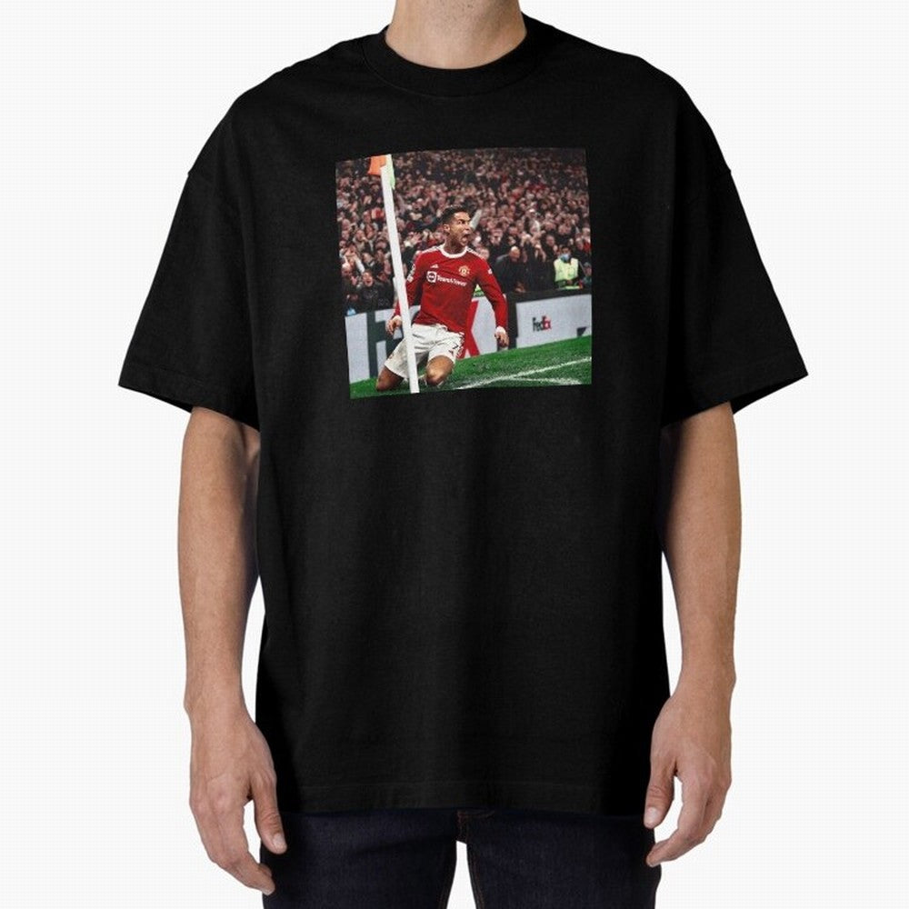 Cristiano Oversized T-Shirt Spotlight FIFA World Cup 2026 USA Canada Mexico Spirit, Capturing France, Neymar, Championship Spirit, Famous Goals, Roaring Crowds and International Football Unity; Built for Supporters Chasing Trophy Dreams, Final