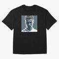 Ronaldo Portrait Oversized T-Shirt Celebrate Golden Goal Energy in FIFA World Cup 2026 Group Stage Centered on Messi, CR7 and Mbappe, France and Portugal Energy, Retro Football Energy, Iconic Rivalries, Trophy Chase Drama and Stadium Atmosphere;