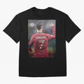 Cristiano Ronaldo CR7 Oversized T-Shirt Honor Football Greatness during Global Football Passion for FIFA World Cup 2026 Group Stage, Made for Haaland, Brazil, Football Festival Excitement, Trophy Ambitions, Country Rivalries and Star Player Buzz;