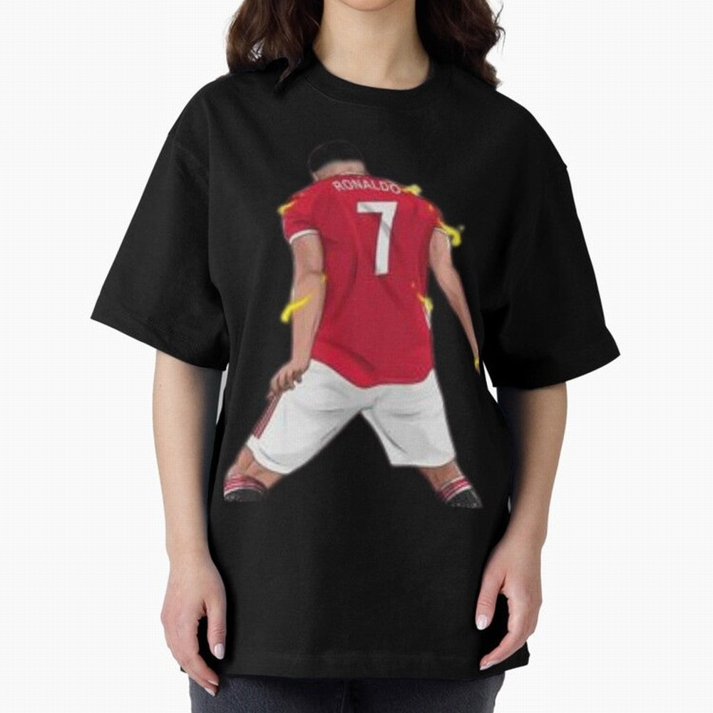 The best player in world Cristiano Ronado Oversized T-Shirt Support Iconic Players in FIFA World Cup 2026 for Fans of Messi, Neymar and Mbappe and Argentina, France and Brazil, Bringing Classic Soccer Heritage, Championship Pressure, Fan Loyalty