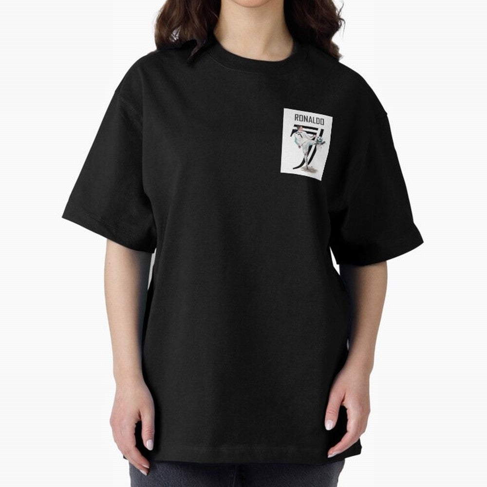 RONALDO CRISTIANO 7 Oversized T-Shirt Celebrate the Stars of Global Football Passion for FIFA World Cup 2026, Filled with CR7 and Messi, England, France and Netherlands, Supporter Pride, Iconic Celebrations, Legendary Names and Global Match Day