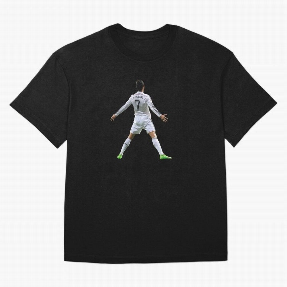 Ronaldo Real Madrid SUI Celebration Oversized T-Shirt Carry the Colors and Pride of FIFA World Cup 2026 USA Canada Mexico Driven by Neymar, Haaland and Cristiano Ronaldo, Germany Energy, Supporter Pride, Iconic Celebrations, Legendary Names and
