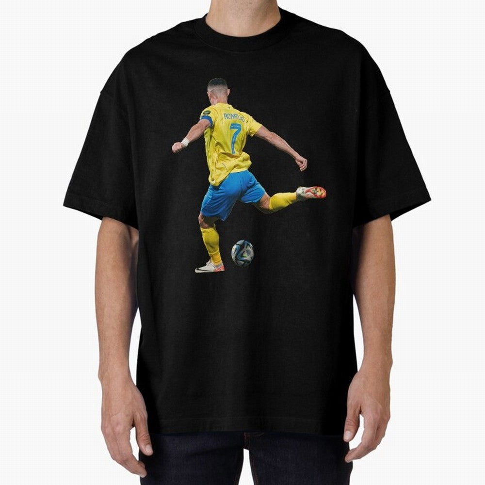 sliding shuto legend Oversized T-Shirt Show Championship Spirit for Global Football Passion for FIFA World Cup 2026, Highlighting CR7, Germany, Football History, Final Match Energy, Crowd Noise and Once in a Lifetime Moments; Created for Match Day