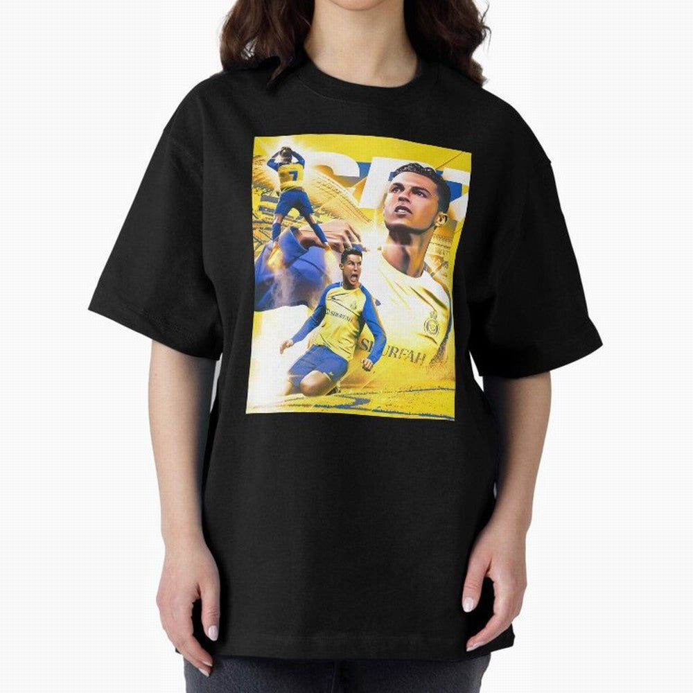 legend footballer yellow Oversized T-Shirt Bring Champion Energy into FIFA World Cup 2026 Group Stage Connected to Mbappe and Neymar, Portugal, Spain and Germany Energy, Supporter Pride, Iconic Celebrations, Legendary Names and Global Match Day