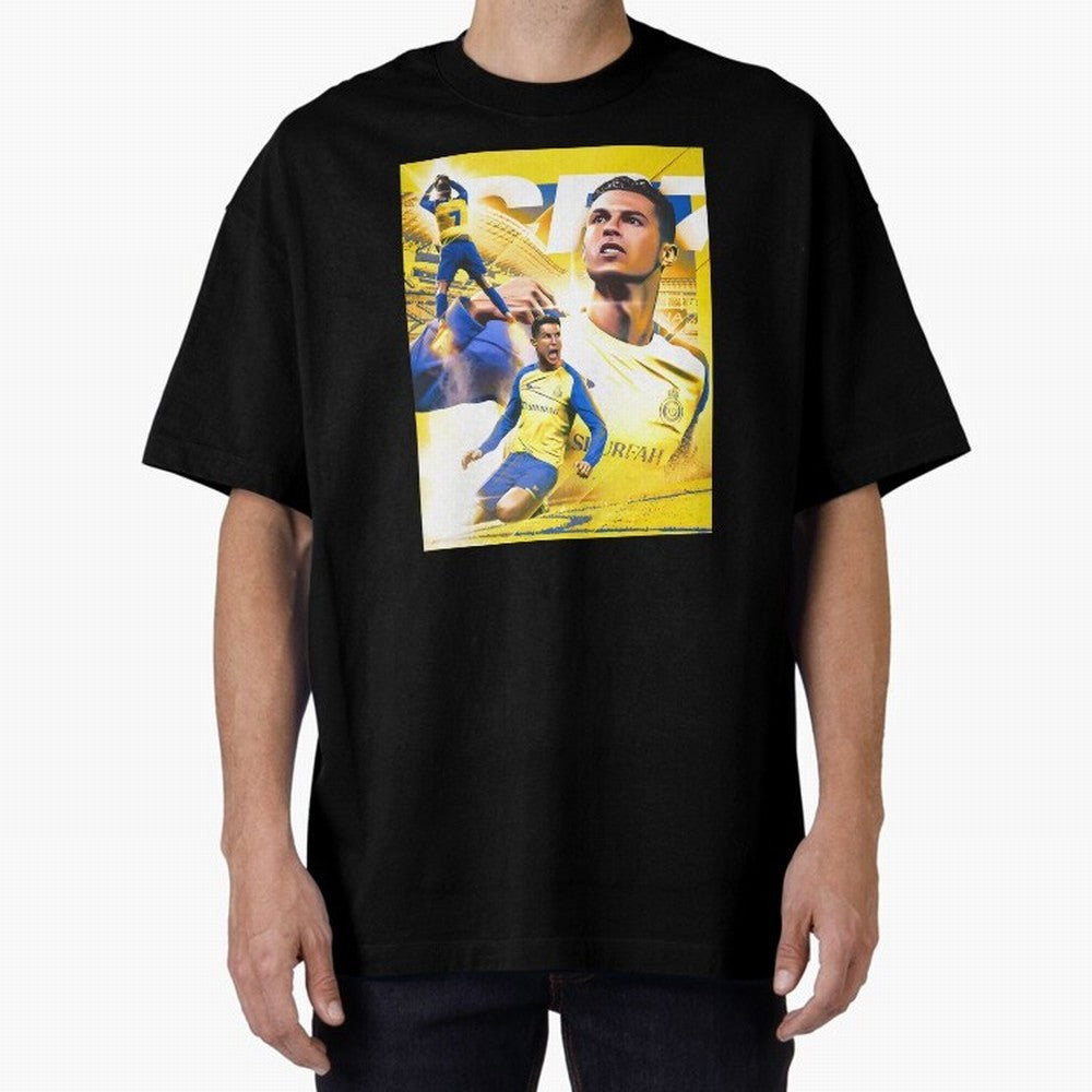 legend footballer yellow Oversized T-Shirt Bring Champion Energy into FIFA World Cup 2026 Group Stage Connected to Mbappe and Neymar, Portugal, Spain and Germany Energy, Supporter Pride, Iconic Celebrations, Legendary Names and Global Match Day