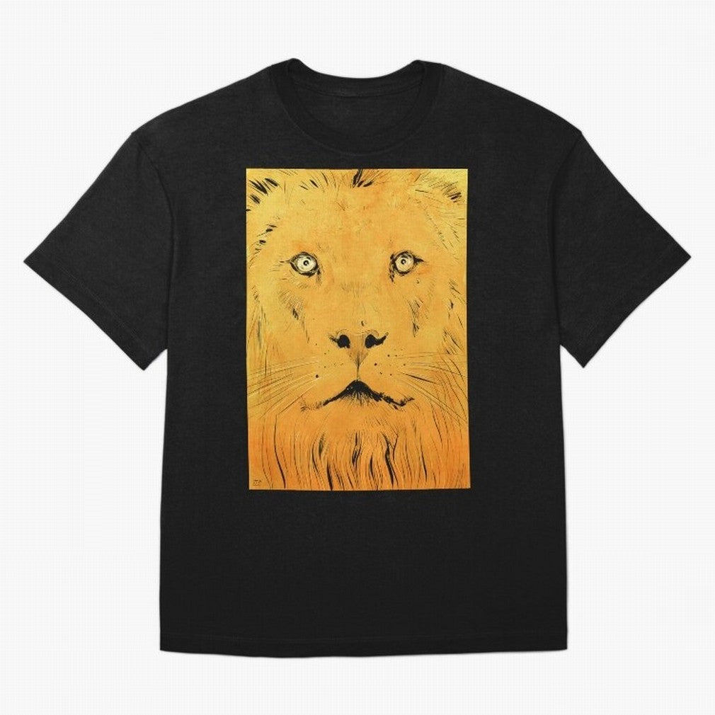 Lion Oversized T-Shirt Celebrate Every Goal in Global Football Passion for FIFA World Cup 2026 USA Canada Mexico, Celebrating Mbappe, Portugal, Supporter Pride, Iconic Celebrations, Legendary Names and Global Match Day Energy; Made for Collectors