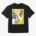 Cr7 Al Nassr Oversized T-Shirt Honor Champions and Dreams in the FIFA World Cup 2026 Group Stage Journey through Cristiano Ronaldo Highlights, France and Portugal Pride, Championship Spirit, Famous Goals, Roaring Crowds and International Football