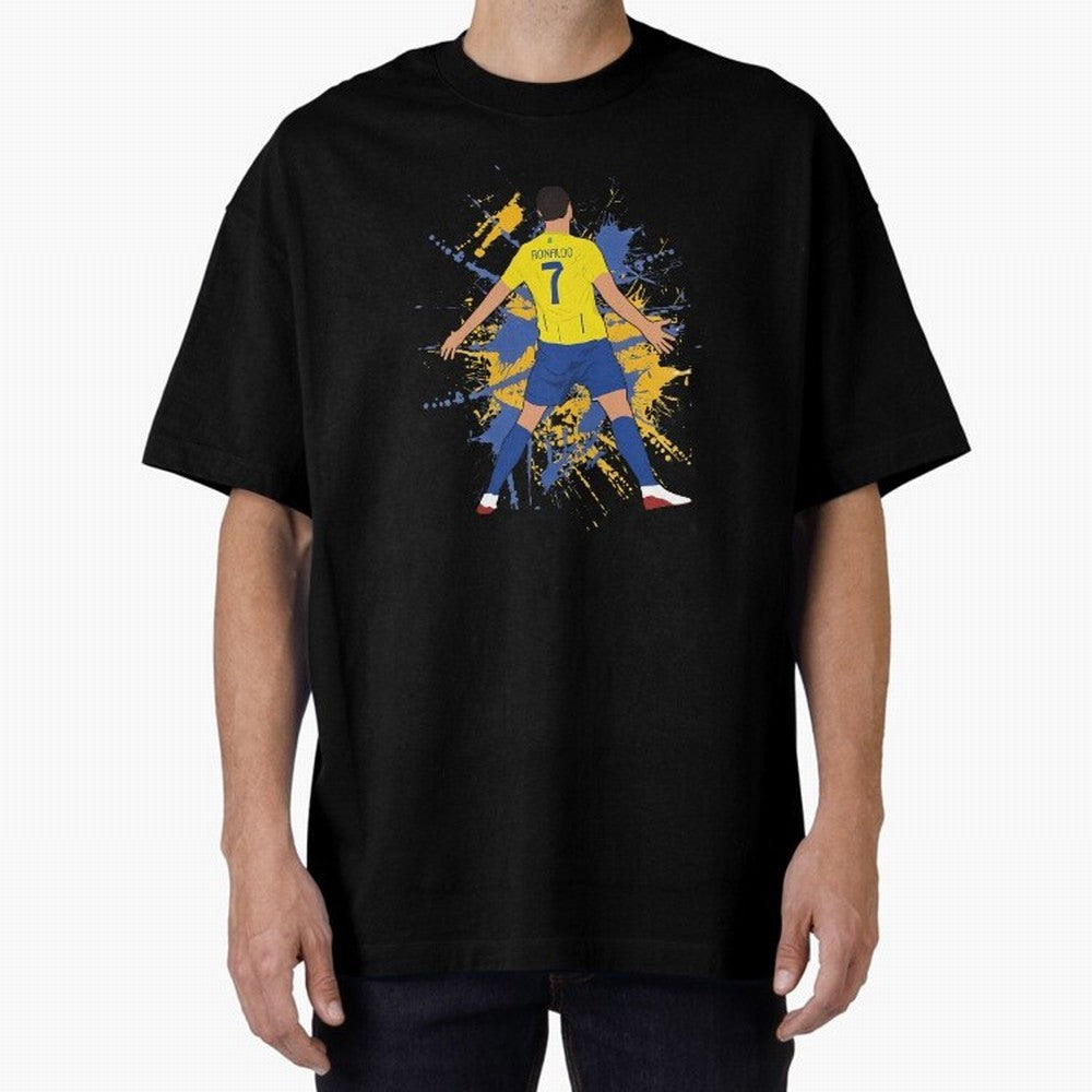 siuu cristiano alnasr football Oversized T-Shirt Show Match Day Excitement for FIFA World Cup 2026 USA Canada Mexico Spirit, Centered on Spain and Netherlands, Mbappe and Neymar, Classic Soccer Heritage, Championship Pressure, Fan Loyalty and