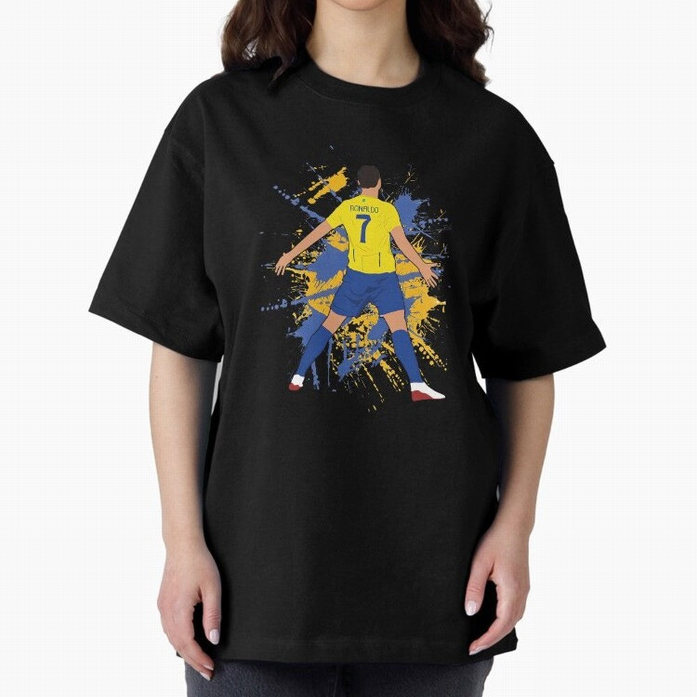 siuu cristiano alnasr football Oversized T-Shirt Show Match Day Excitement for FIFA World Cup 2026 USA Canada Mexico Spirit, Centered on Spain and Netherlands, Mbappe and Neymar, Classic Soccer Heritage, Championship Pressure, Fan Loyalty and